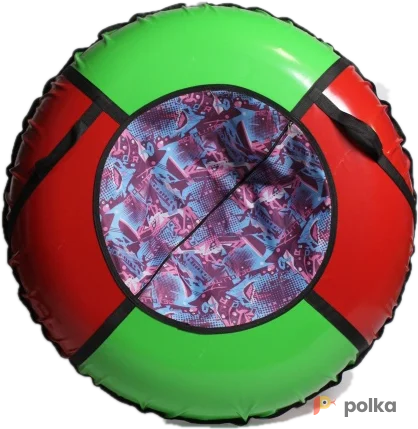 Возьмите Надувные ватрушки Город 120 см напрокат (Фото 1) в Москве