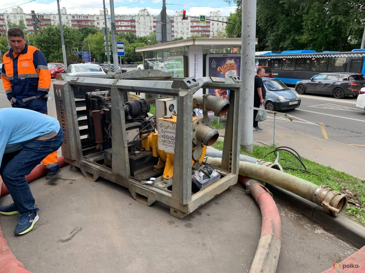 Возьмите Прокат мотопомпы дизельной  400 м3/ч напрокат (Фото 1) в Москве