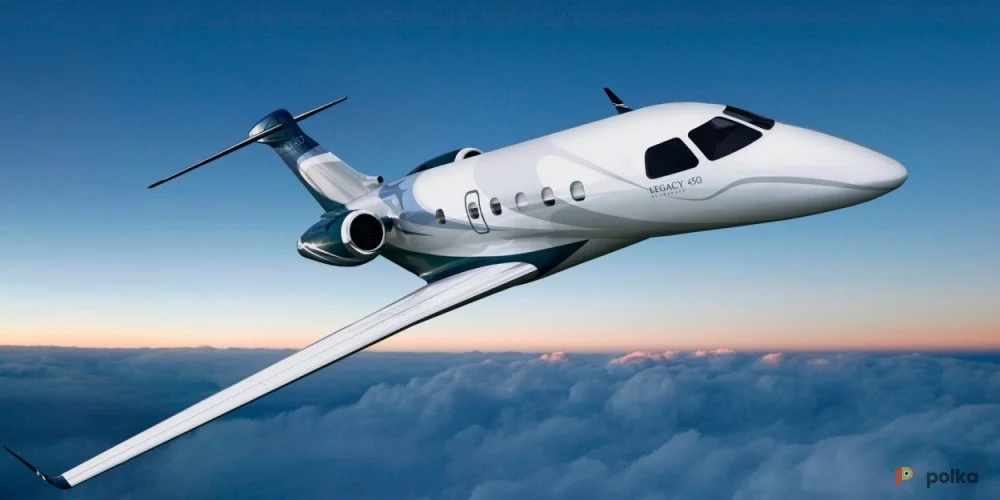 Возьмите Самолет Embraer Legacy 450 напрокат (Фото 1) в Москве
