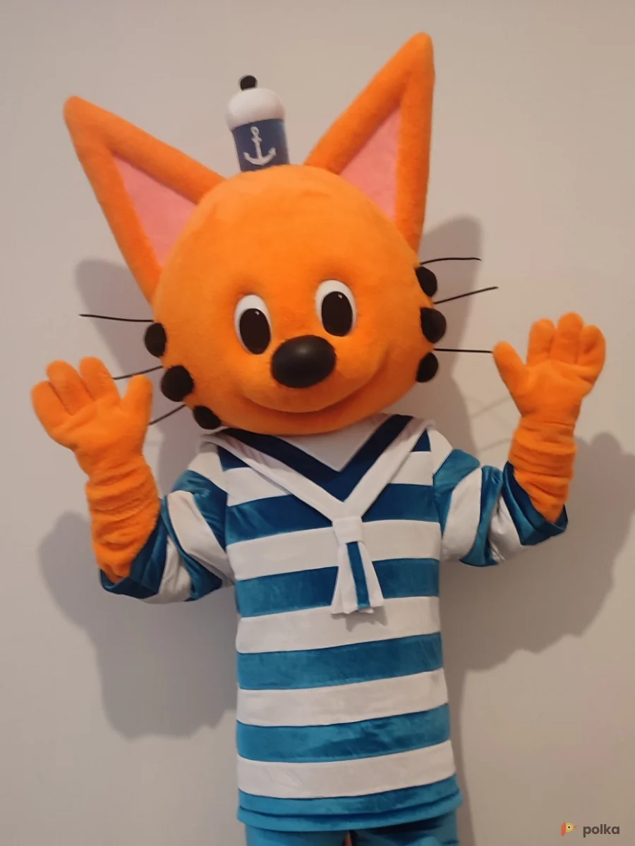 Возьмите Ростовая кукла Кот Матрос напрокат (Фото 1) в Москве