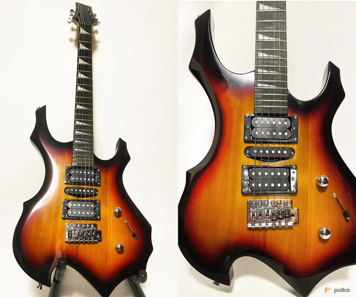 Возьмите Электрогитара Forest для фото кино съемок напрокат (Фото 1) в Москве