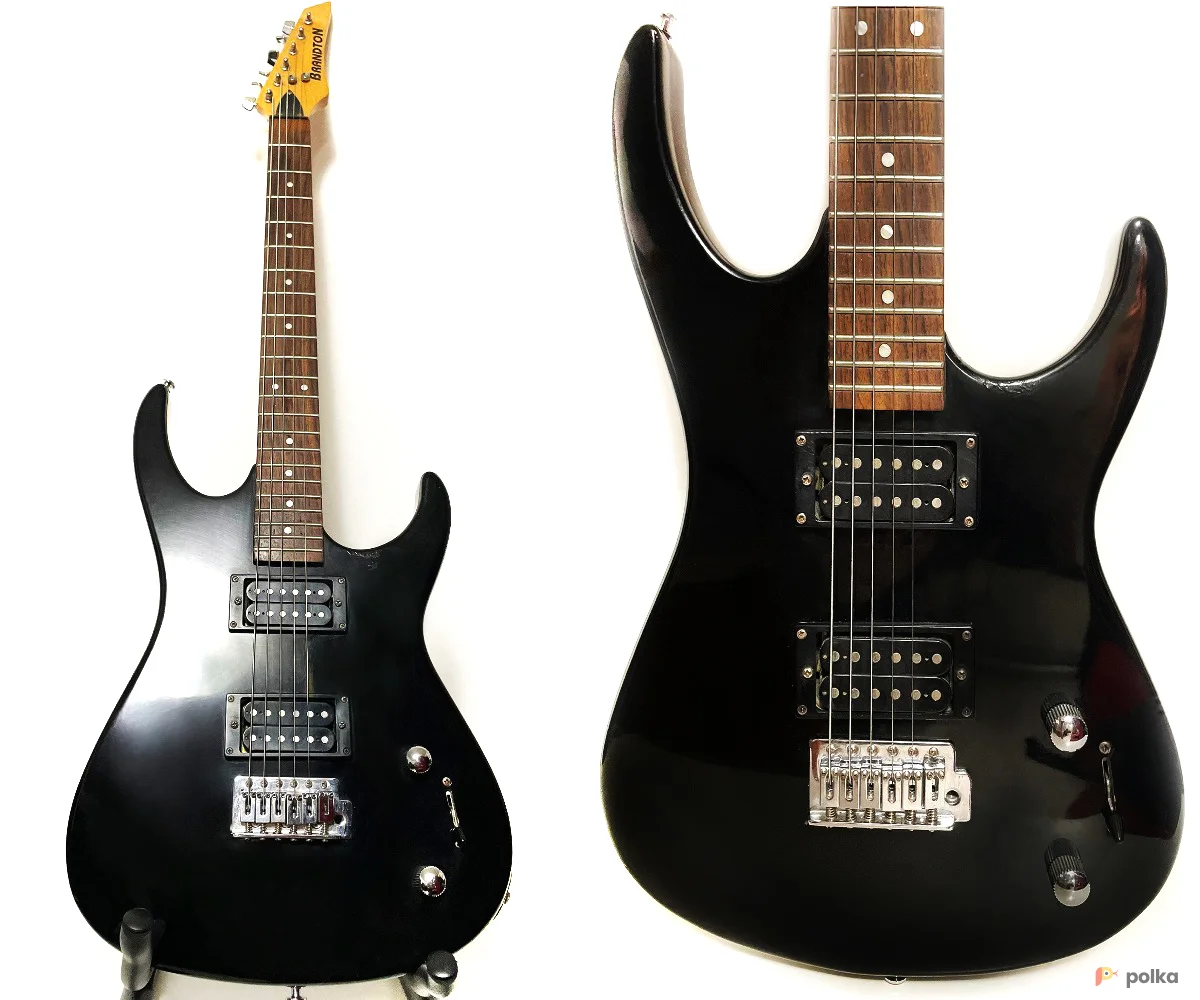 Возьмите Электрогитара Brandton реквизитная напрокат (Фото 1) в Москве