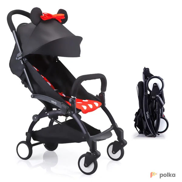 Возьмите Детская коляска Yoya 6+ Минни напрокат (Фото 1) в Москве