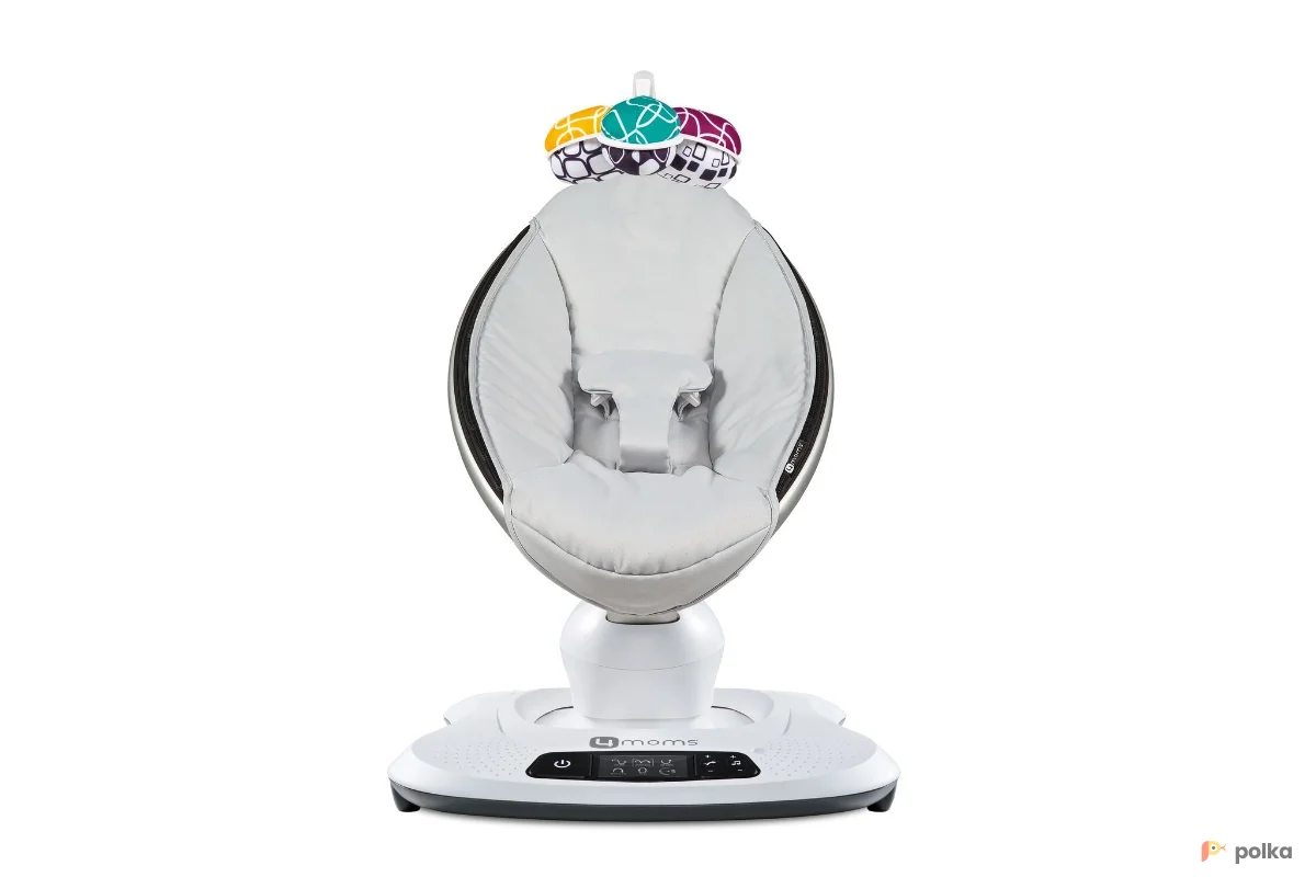 Возьмите Качели-шезлонг 4moms MamaRoo 4.0 Серебро напрокат (Фото 1) в Москве
