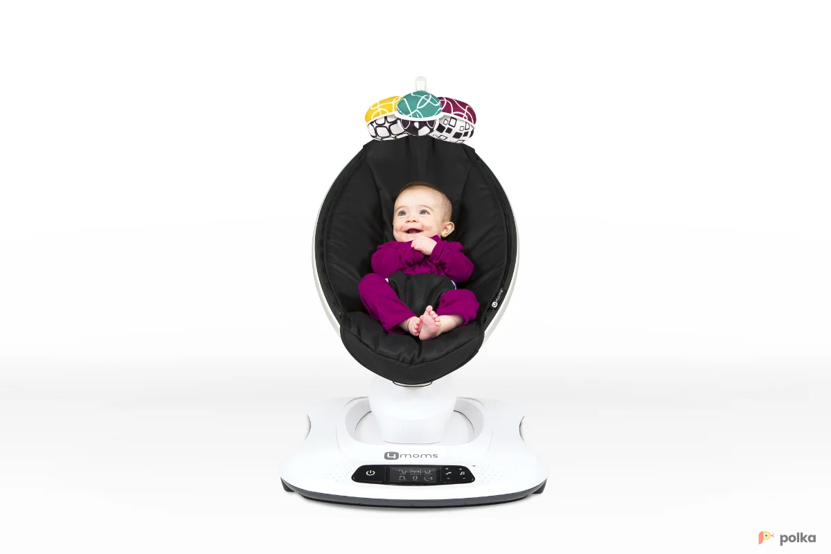 Возьмите Качели-шезлонг 4moms MamaRoo 4.0 Black напрокат (Фото 1) в Москве