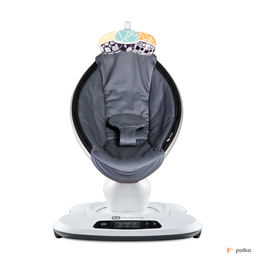 Возьмите Качели-шезлонг 4moms MamaRoo 4.0 графитовый меш напрокат (Фото 1) в Москве