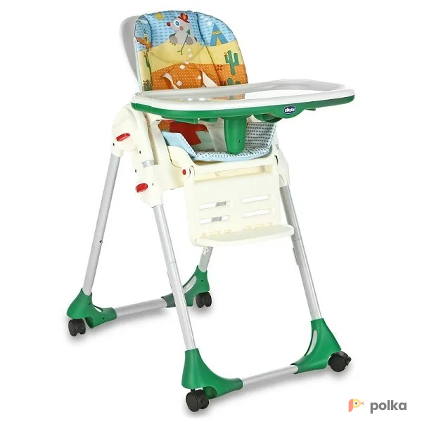 Возьмите Стульчик для кормления Chicco New Polly напрокат (Фото 1) в Москве