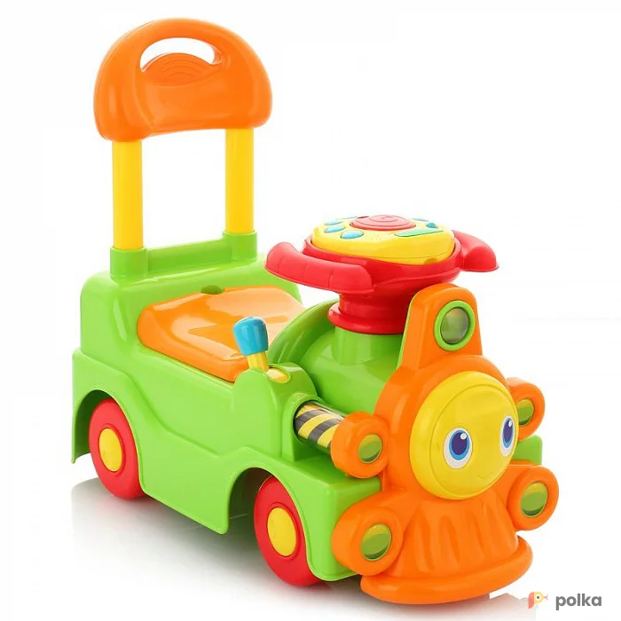 Возьмите Музыкальная каталка «Паровозик» напрокат (Фото 1) в Москве