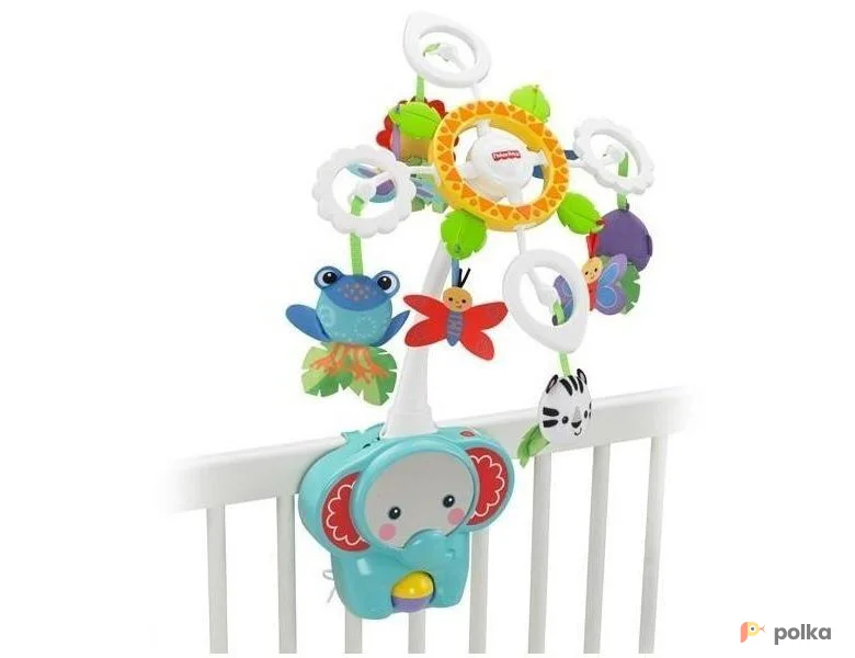 Возьмите Мобиль "Друзья из тропического леса" (слоник) напрокат (Фото 1) в Москве