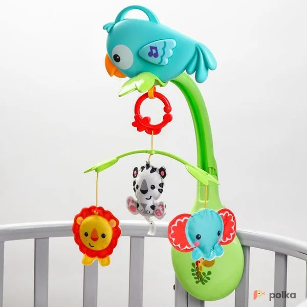 Возьмите Мобиль "Друзья из тропического леса" (попугай) напрокат (Фото 1) в Москве