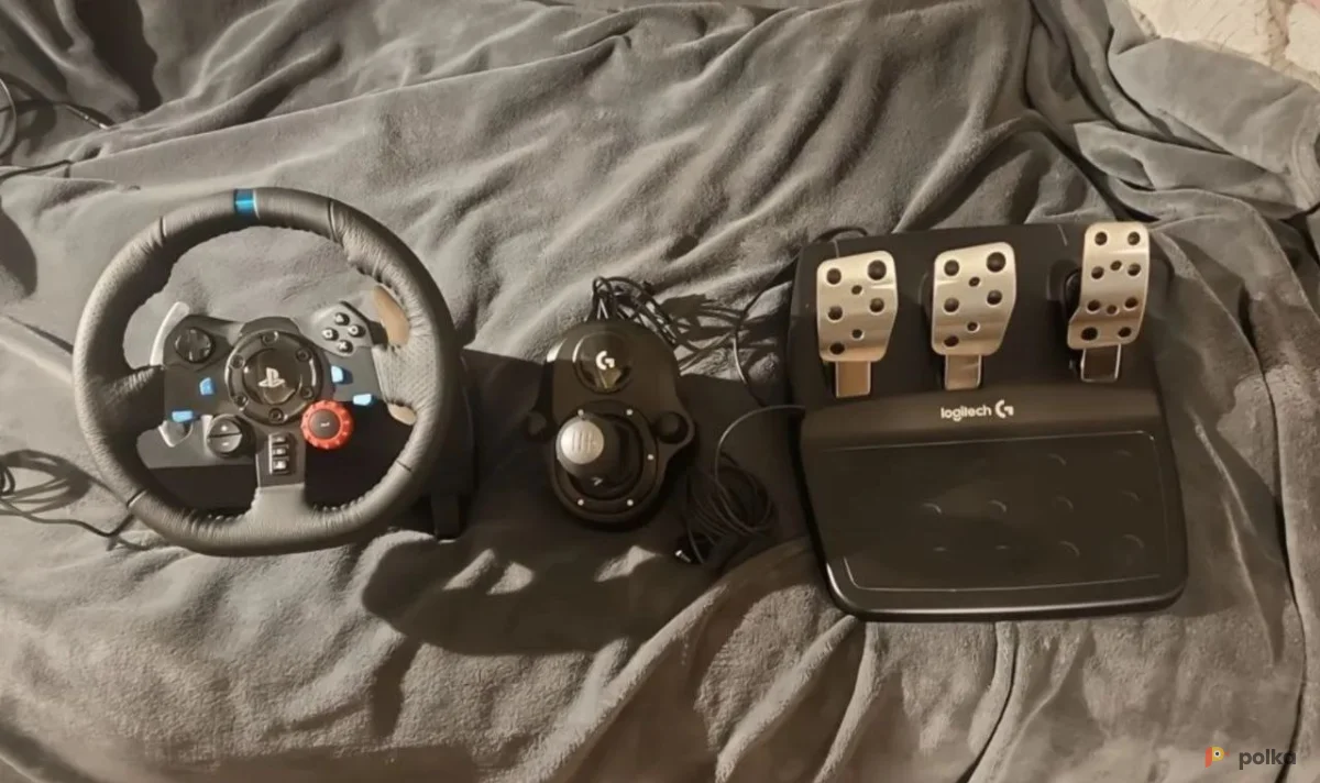Возьмите Игровой руль Logitech G29 с КПП напрокат (Фото 1) в Москве