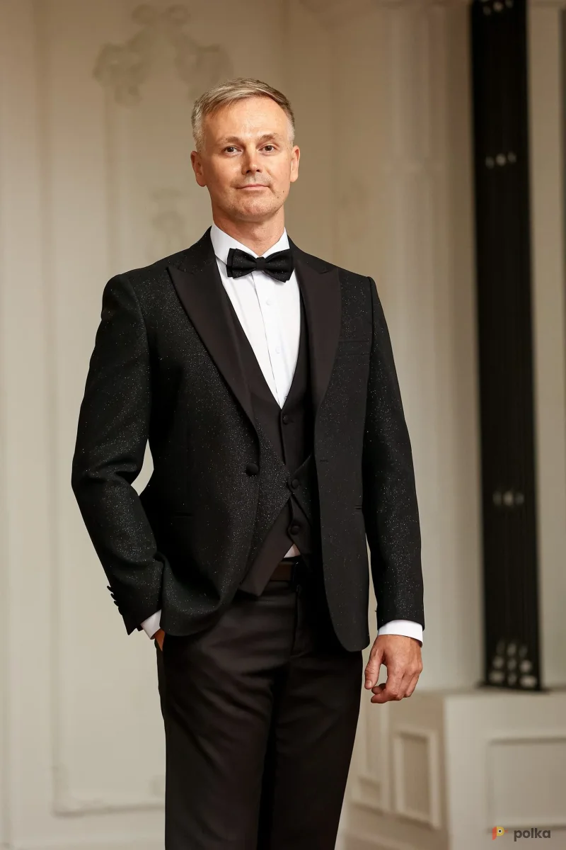 Возьмите Костюм тройка смокинг MARCO MILANO напрокат (Фото 1) в Санкт-Петербурге