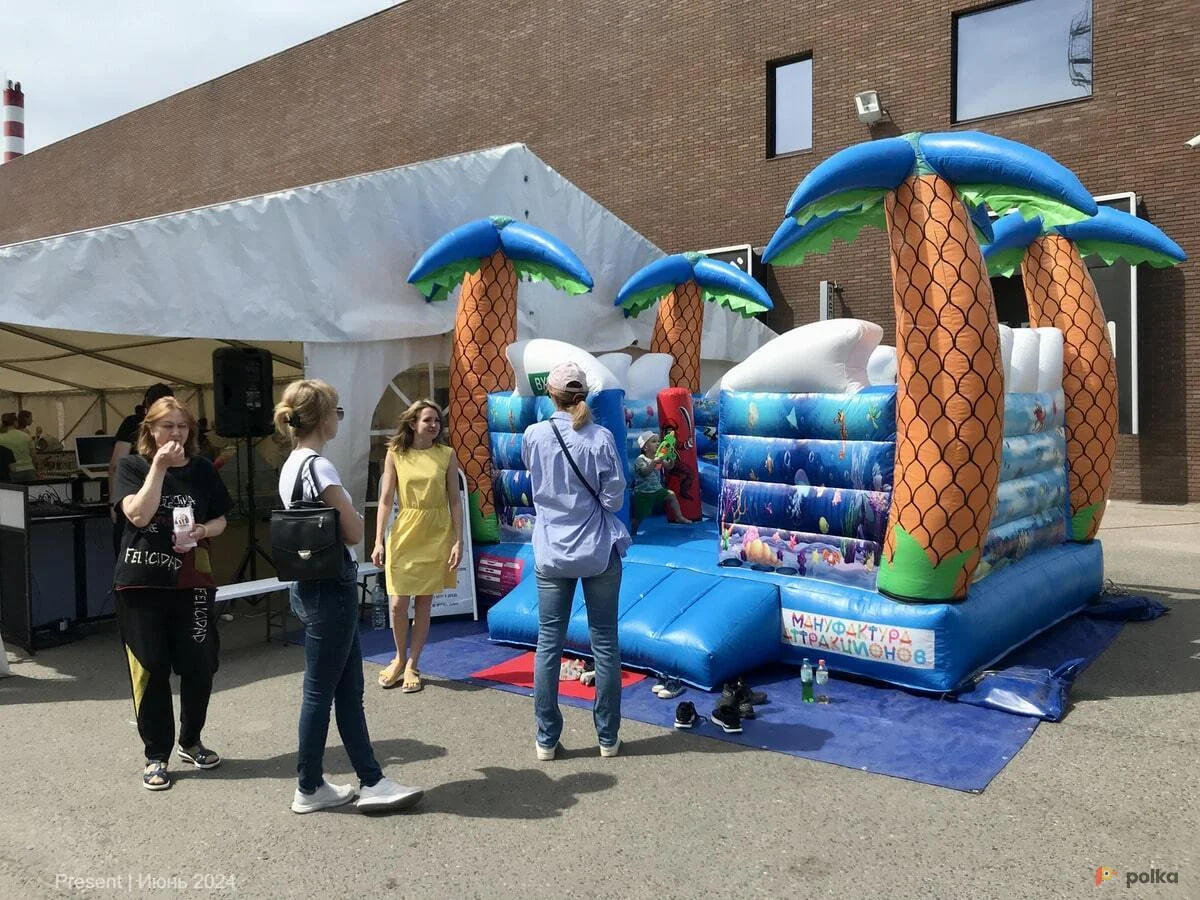 Возьмите Детский батут Океан напрокат (Фото 1) в Москве