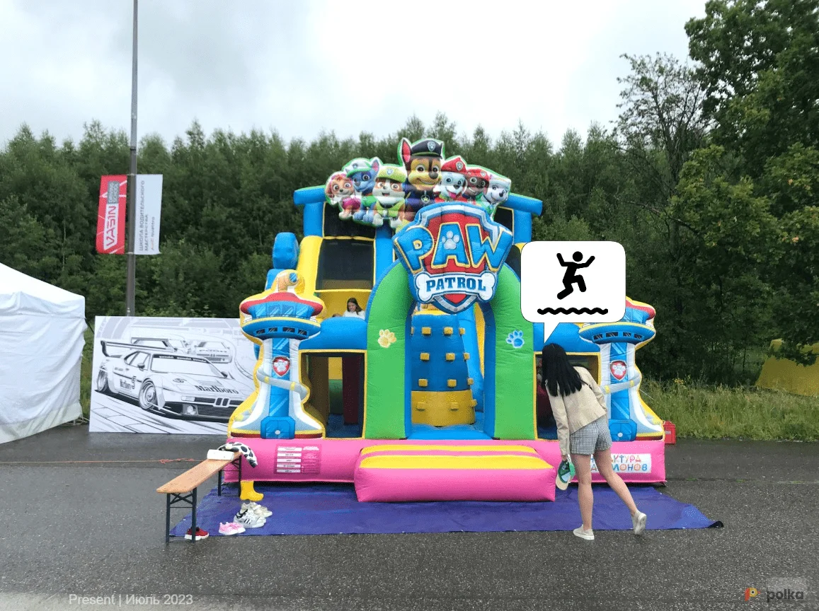 Возьмите Батут Щенячий патруль  напрокат (Фото 1) в Москве