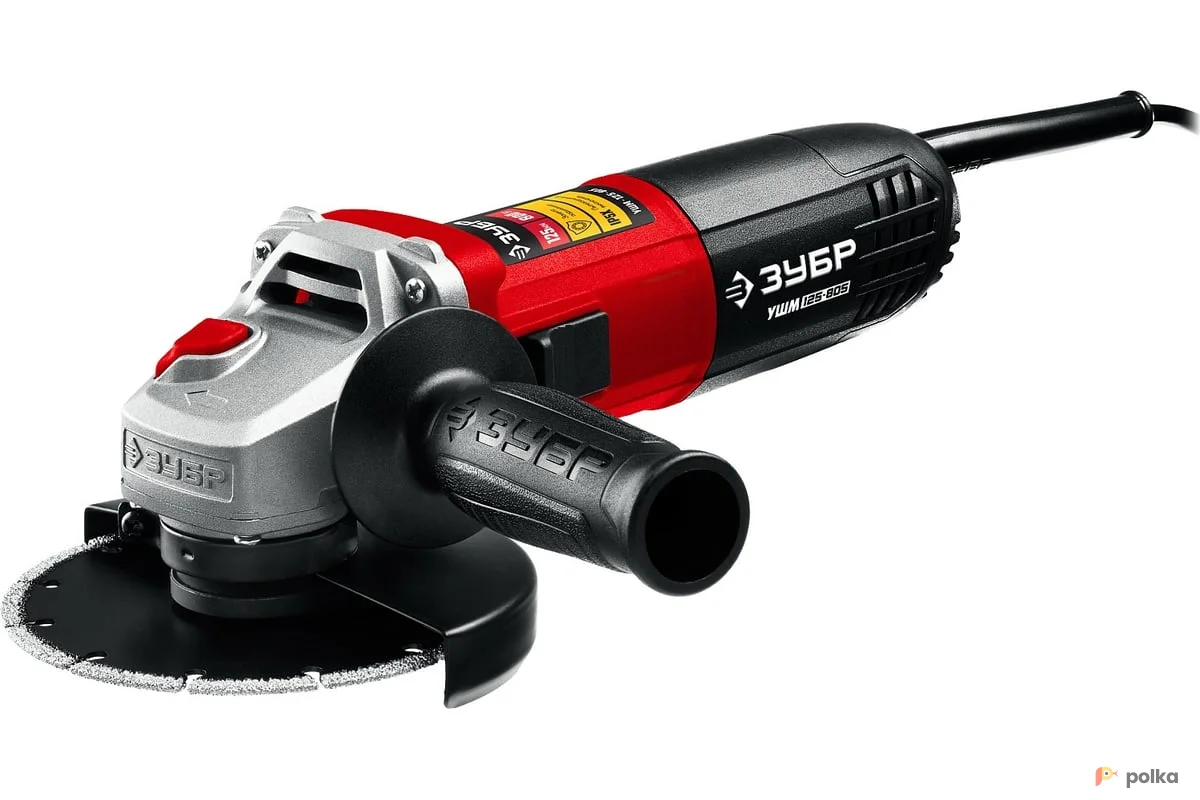 Возьмите Угловая шлифовальная машина ЗУБР 125 мм, 800 Вт УШМ-125-805 напрокат (Фото 1) в Москве