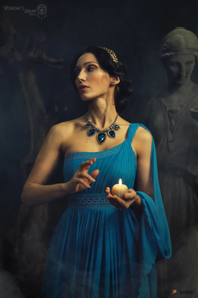 Возьмите Античный древнегреческий костюм платье Эвридика напрокат (Фото 1) в Москве