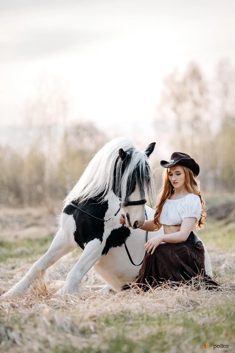 Возьмите Ковбойский женский костюм пастушки в стиле вестерн Дикий Запад напрокат (Фото 1) в Москве