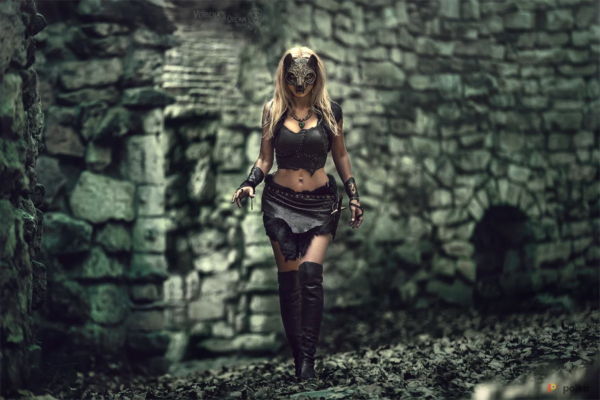 Возьмите Женский костюм кошки-оборотня на хэллоуин напрокат (Фото 1) в Москве