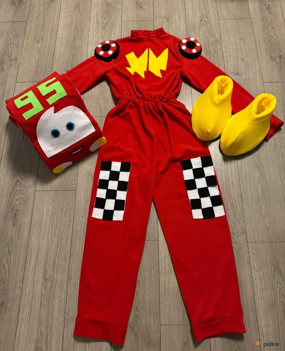 Возьмите Молния Маквин Тачки костюм напрокат (Фото 1) в Москве