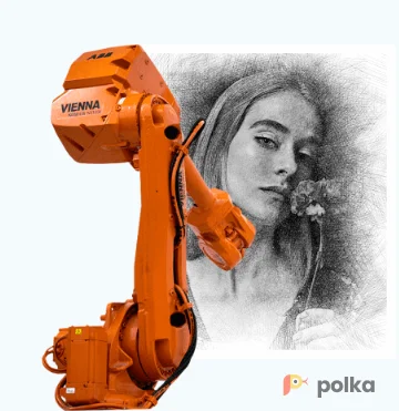 Возьмите Робот-художник XXL  напрокат (Фото 1) в Москве