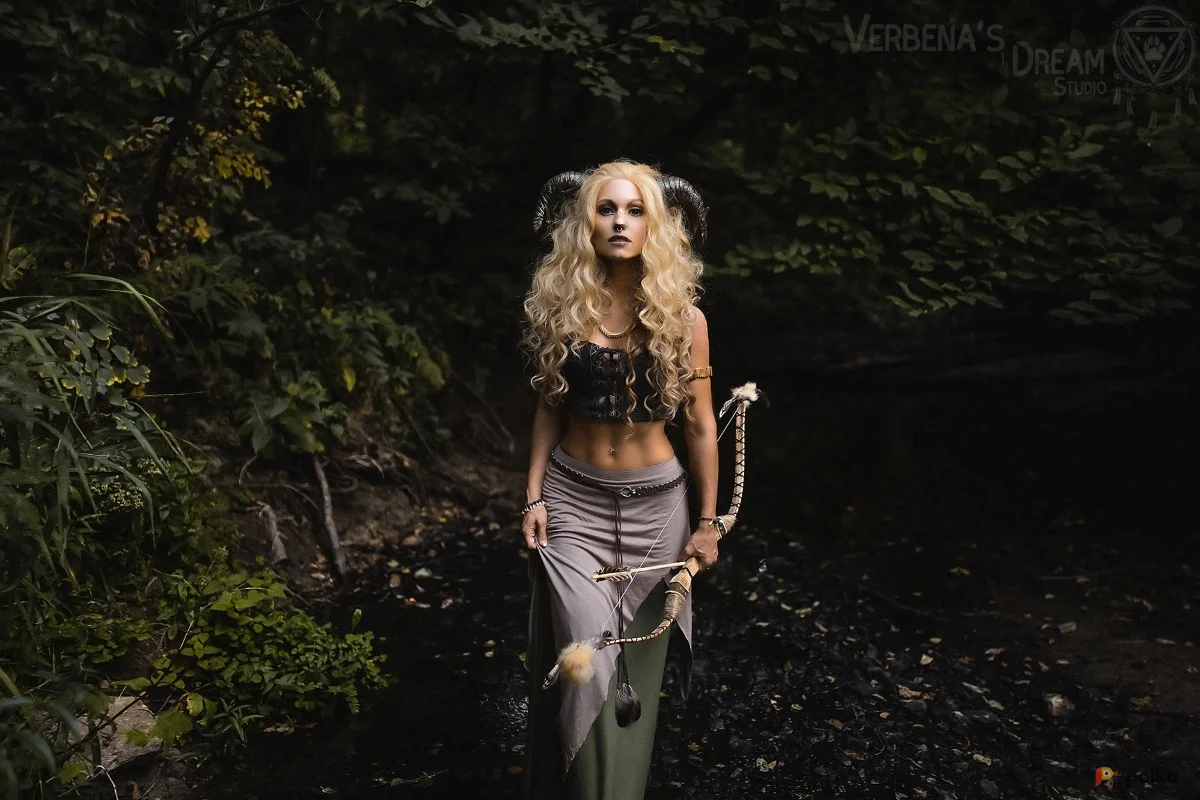 Возьмите Женский костюм фавна сатира овечки напрокат (Фото 1) в Москве