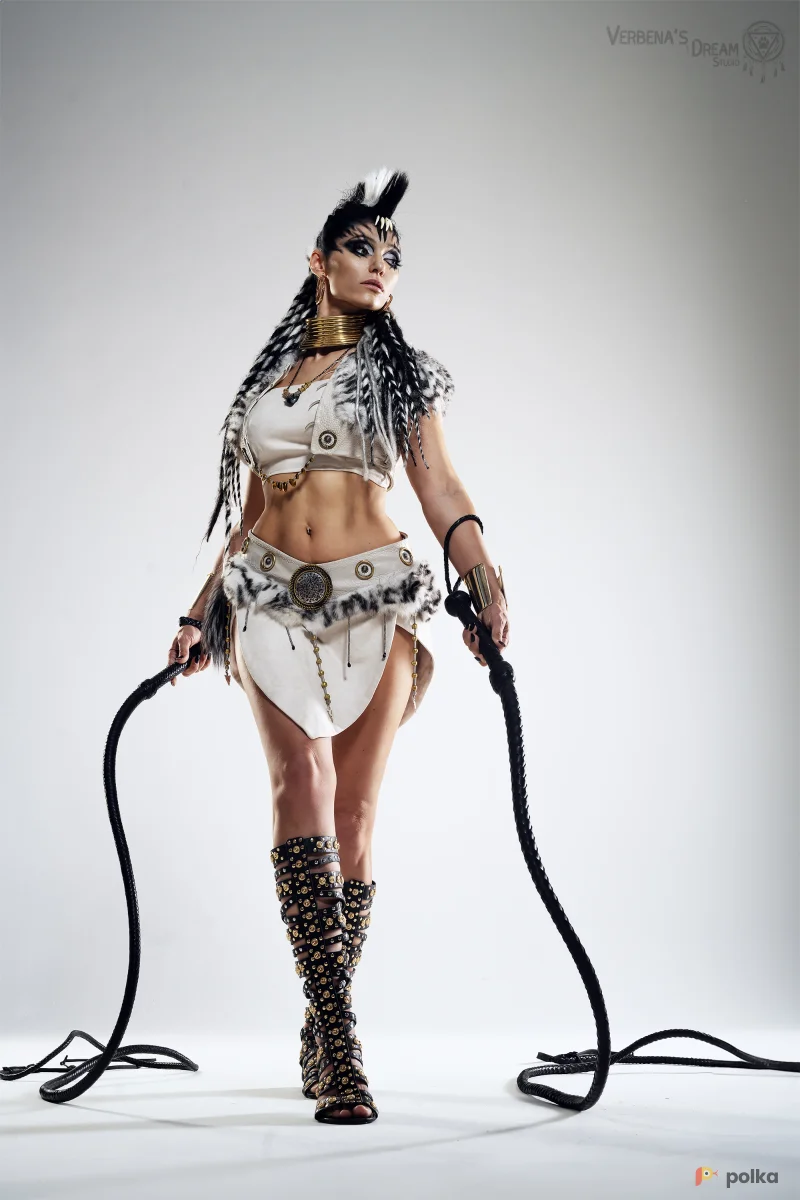 Возьмите Костюм амазонки зебры дикарки охотницы африканский напрокат (Фото 1) в Москве