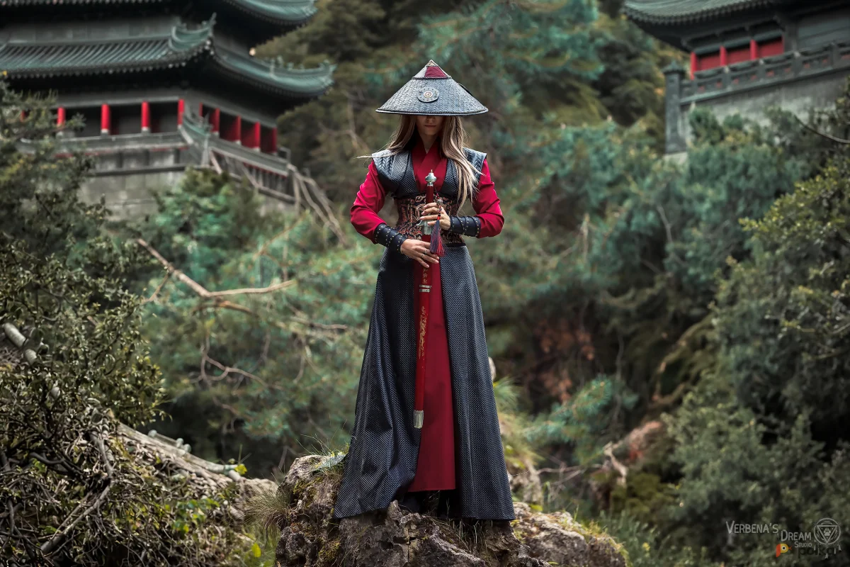 Возьмите Азиатский восточный костюм принцессы Мулан напрокат (Фото 1) в Москве