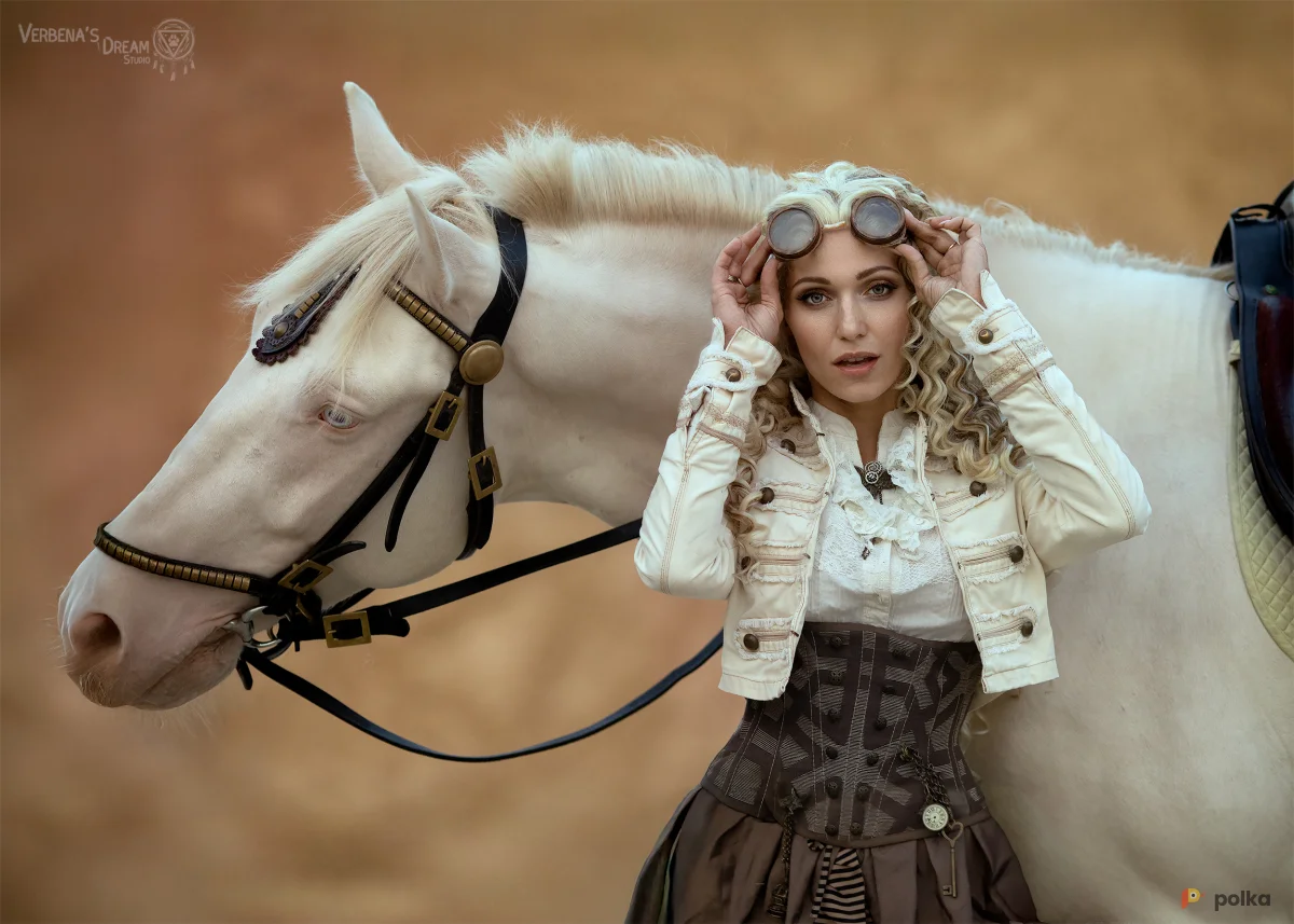 Возьмите Женский викторианский стимпанк костюм Викторина напрокат (Фото 1) в Москве