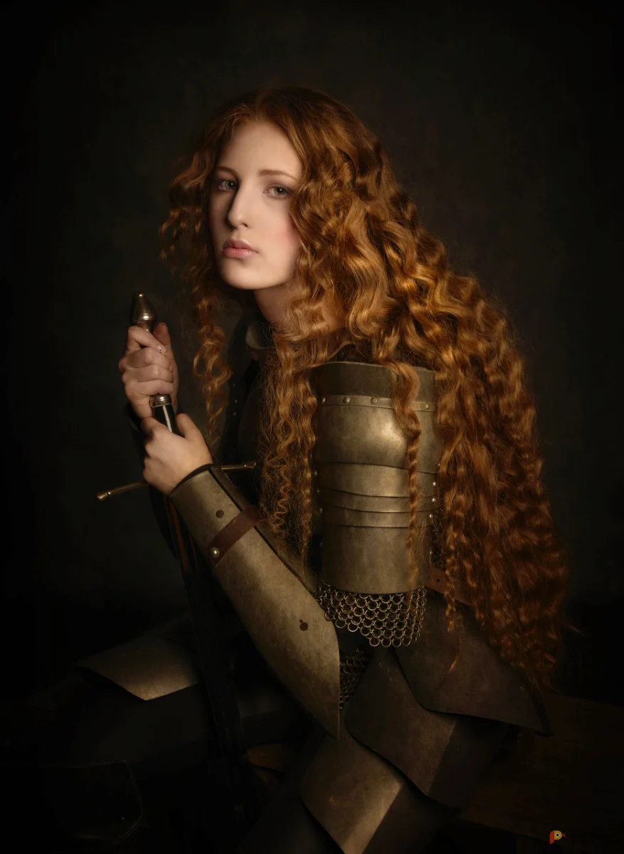 Возьмите Женские доспехи средневековые рыцарские латы костюм жанны дарк паладин напрокат (Фото 1) в Москве