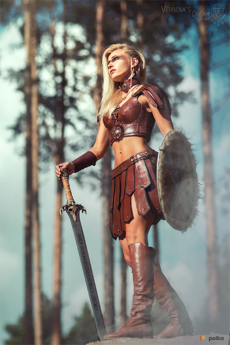 Возьмите Женский костюм амазонки воительницы античной богини охотницы деметры напрокат (Фото 1) в Москве