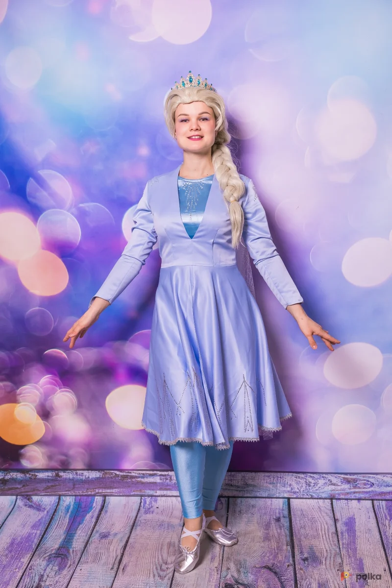 Возьмите Эльза костюм  напрокат (Фото 1) в Москве