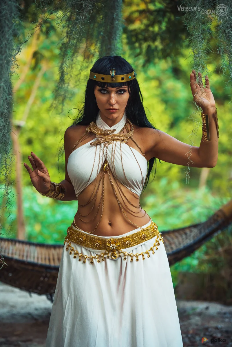 Возьмите Женский египетский костюм царицы Клеопатры богини египта напрокат (Фото 1) в Москве