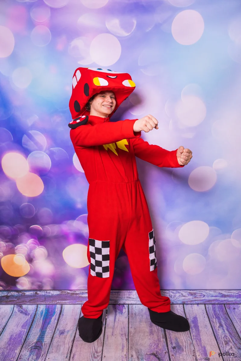 Возьмите Молния Маквин Тачки костюм напрокат (Фото 1) в Москве