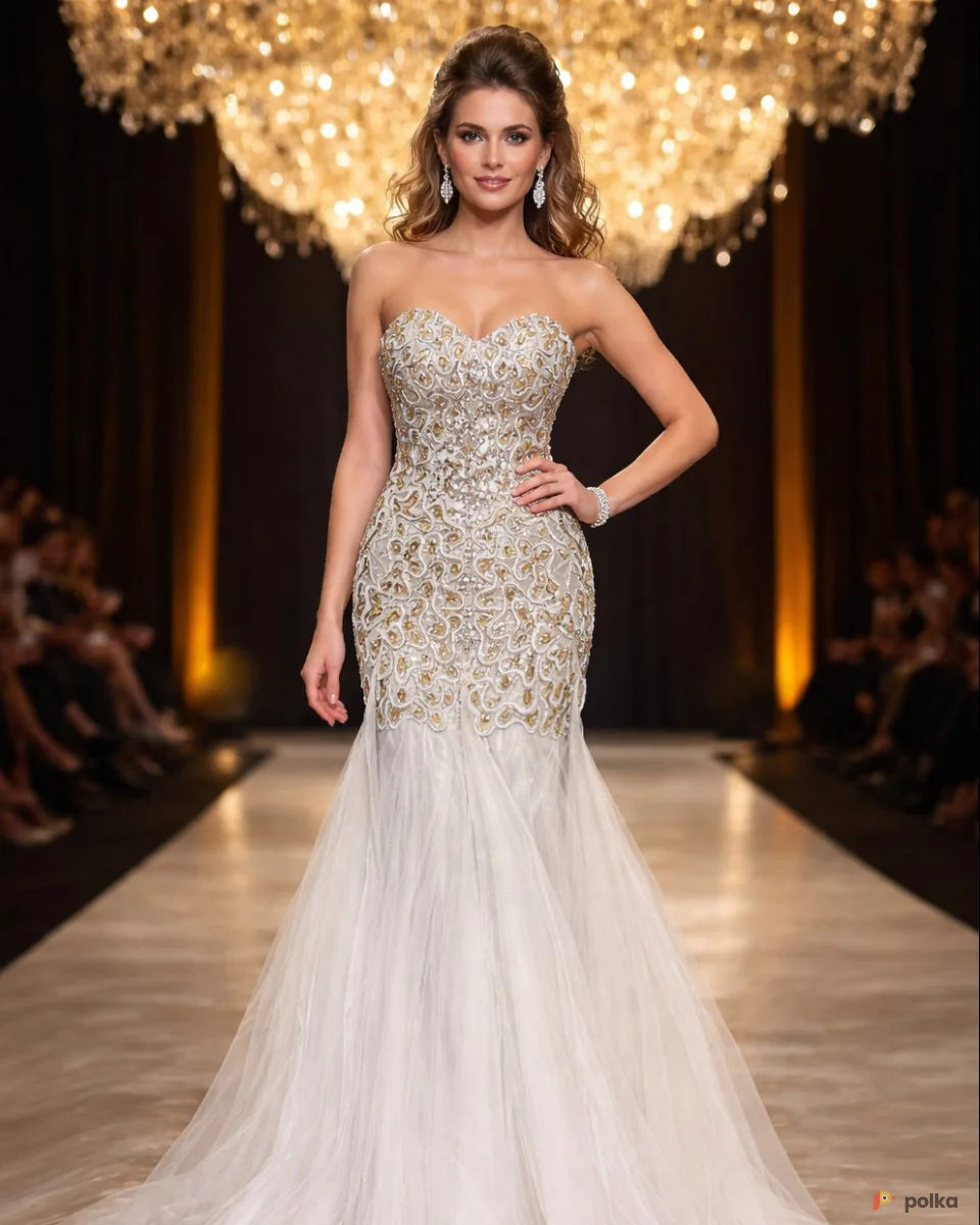 Возьмите Платье вечернее White Russian напрокат (Фото 1) в Москве