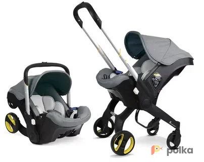 Возьмите Коляска-автокресло (автолюлька) Doona+ (0-13 кг)  (серый) напрокат (Фото 1) в Москве