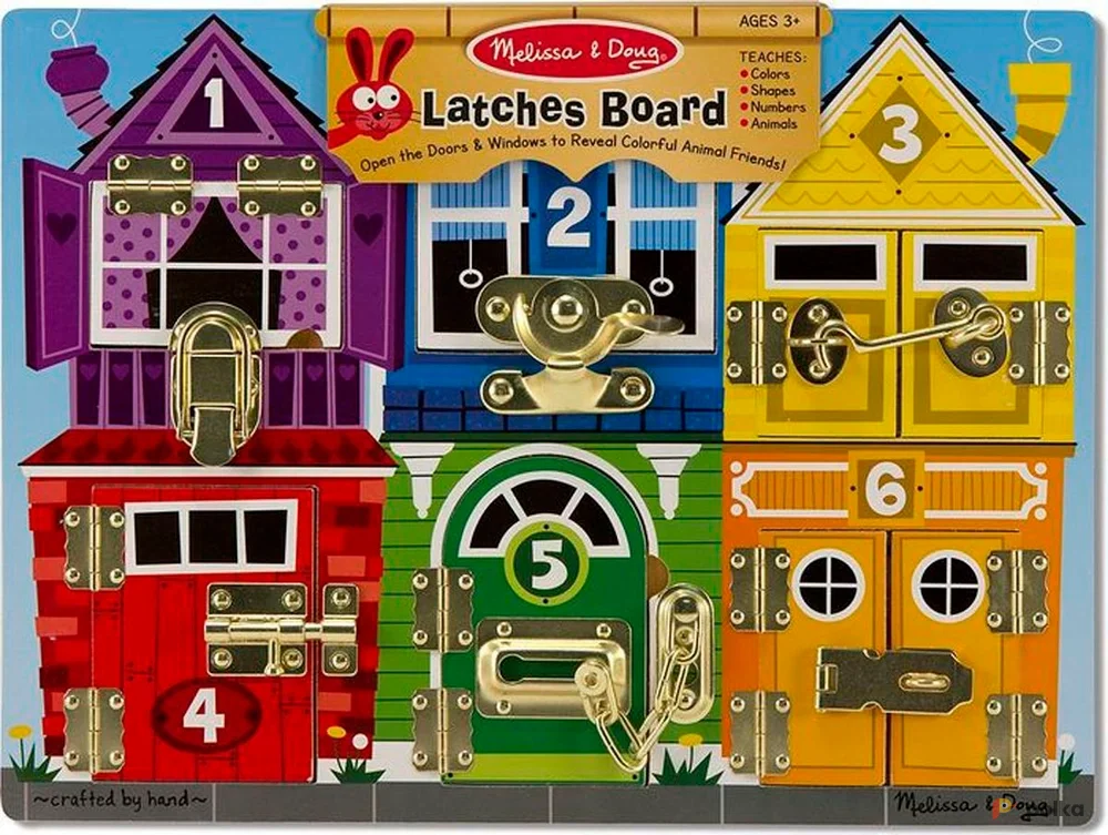 Возьмите Бизиборд «Доска с замочками» напрокат (Фото 1) в Москве