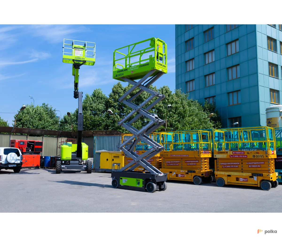 Возьмите Электрический ножничный подъемник Zoomlion ZS0808HD напрокат (Фото 1) в Москве