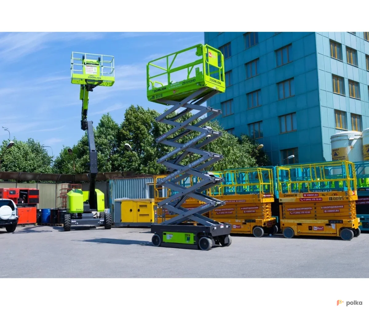 Возьмите Электрический ножничный подъемник Zoomlion ZS1212HD напрокат (Фото 1) в Москве