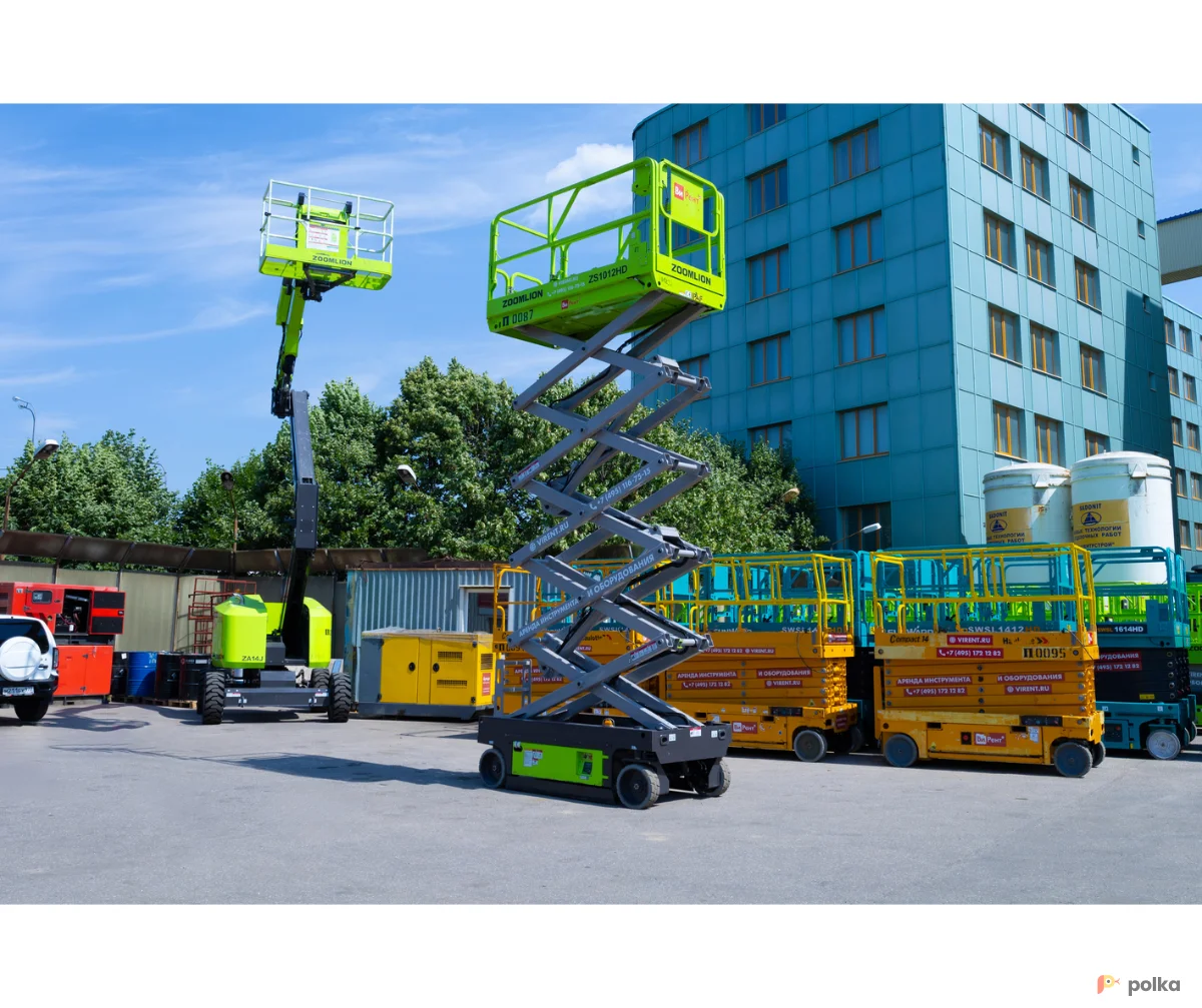 Возьмите Электрический ножничный подъемник Zoomlion ZS1012HD напрокат (Фото 1) в Москве