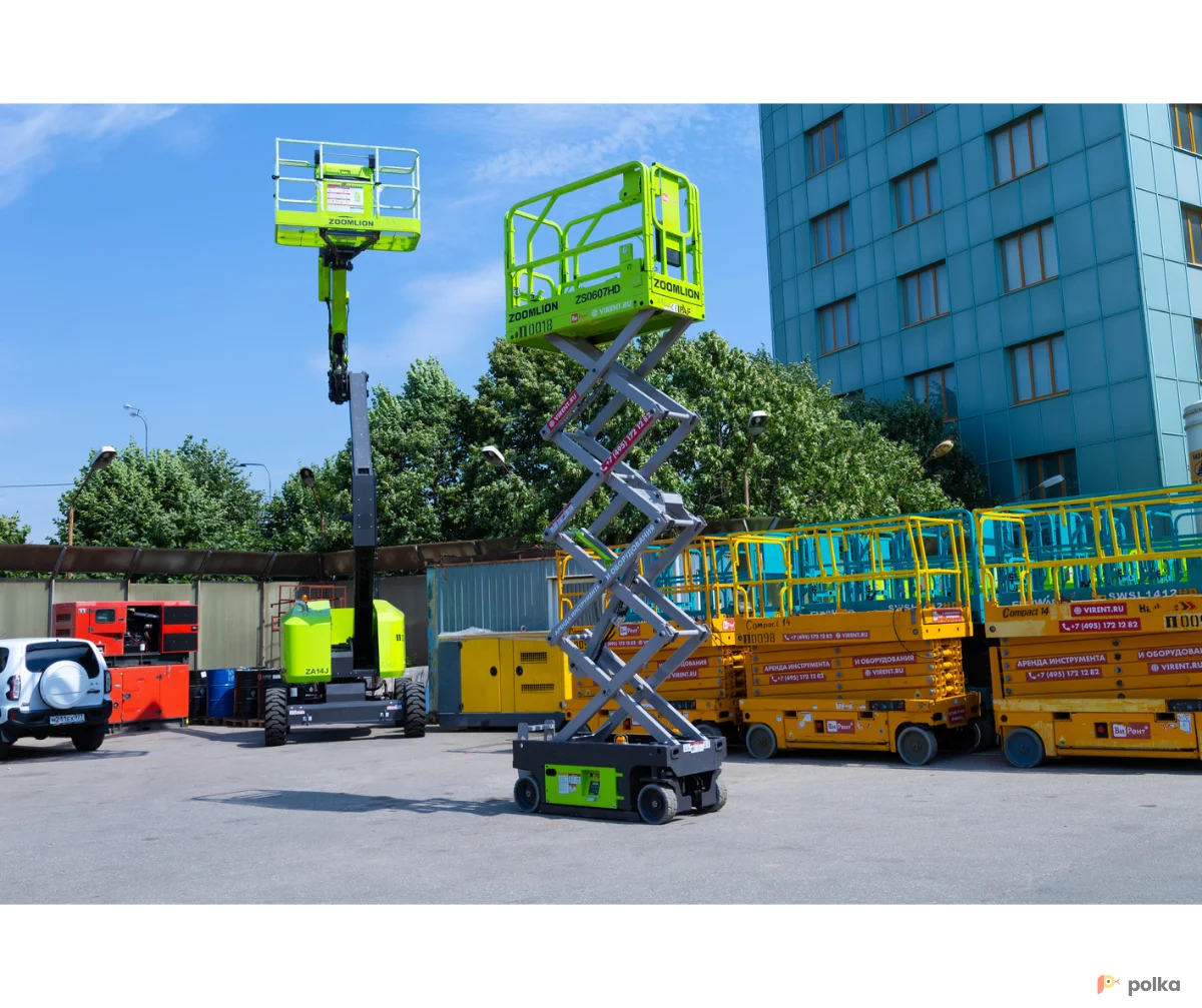 Возьмите Электрический ножничный подъёмник Zoomlion ZS0607HD напрокат (Фото 1) в Москве