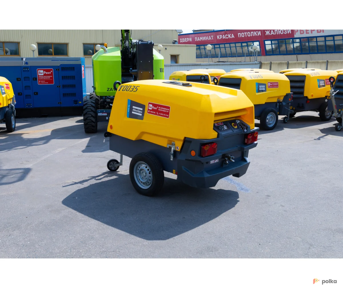 Возьмите Дизельный компрессор Atlas Copco XAS 88 напрокат (Фото 1) в Москве
