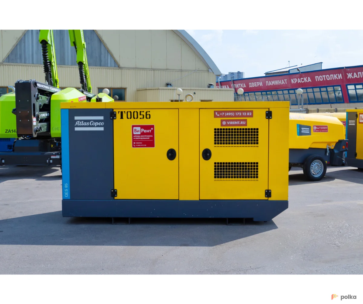 Возьмите Дизельный генератор Atlas Copco QES 85 напрокат (Фото 1) в Москве