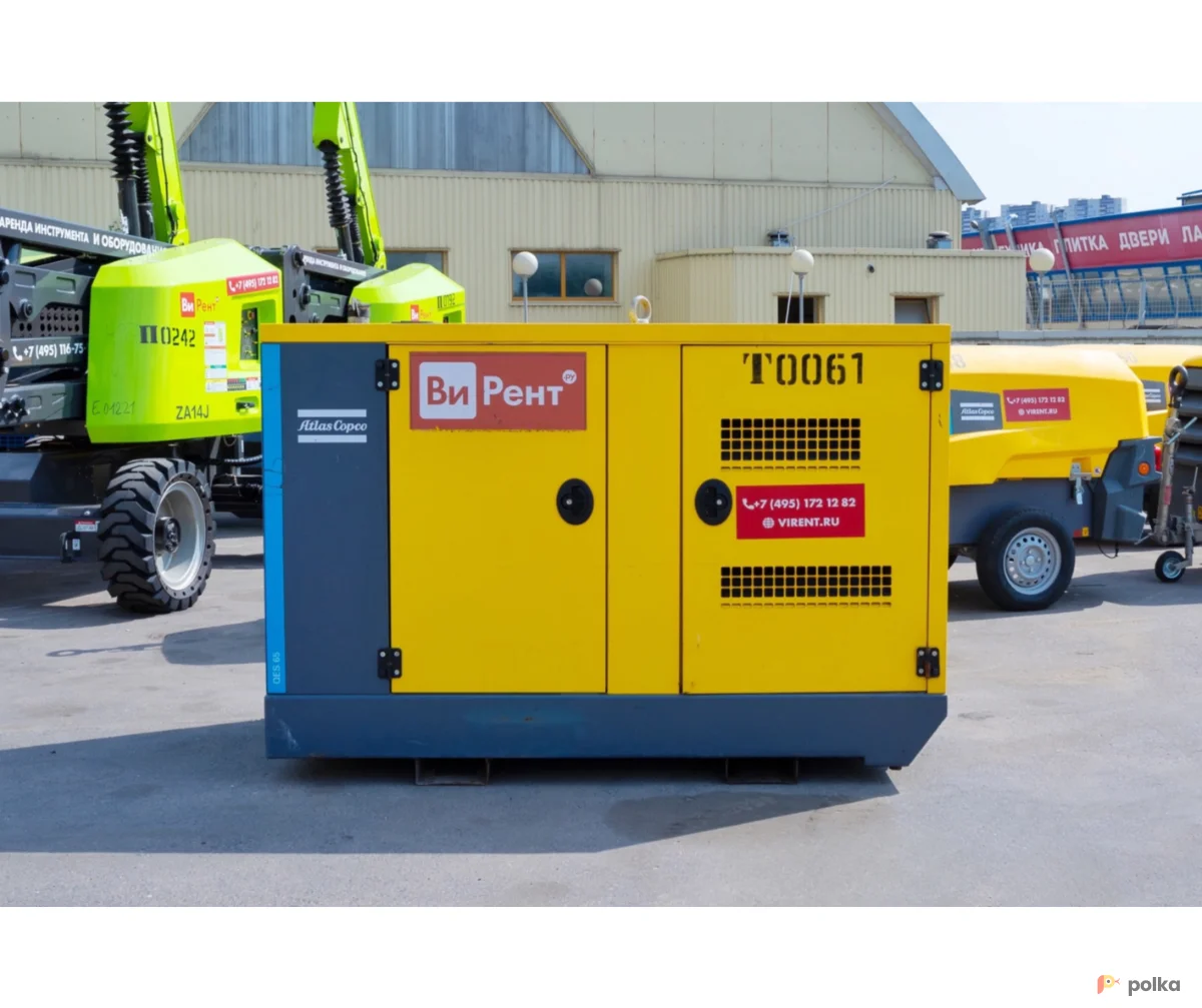 Возьмите Дизельный генератор Atlas Copco QES 65 напрокат (Фото 1) в Москве