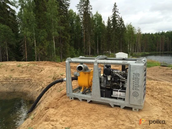 Возьмите Аренда мотопомпы для грязной воды дизельная  400 м3/ч напрокат (Фото 1) в Москве