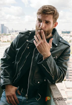 Возьмите Косуха мужская чёрная  напрокат (Фото 1) в Москве