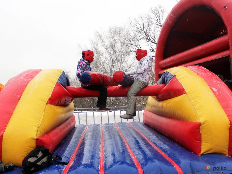 Возьмите Батут Бой на Бревне напрокат (Фото 1) в Москве