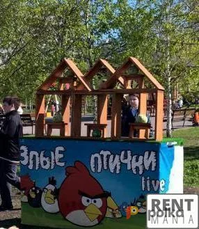 Возьмите Аттракцион Angry birds LIVE напрокат (Фото 1) в Москве