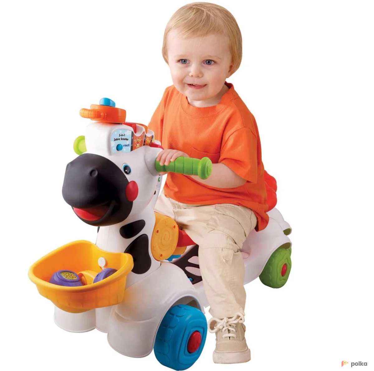 Возьмите Скутер "Зебра" 3 В 1 (Learning Zebra Scooter) Vtech напрокат (Фото 1) в Москве