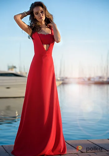 Возьмите Вечернее платье с топом из кружева напрокат (Фото 1) в Москве