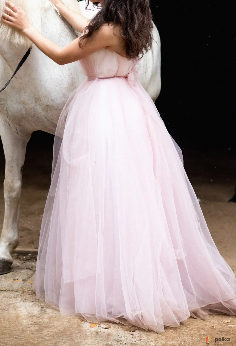 Возьмите Воздушное розовое платье напрокат (Фото 1) в Москве